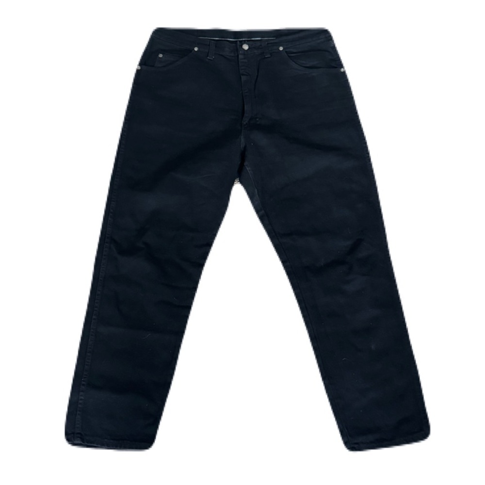 Wrangler Five Star 38 x 30 Black Relaxed Fit